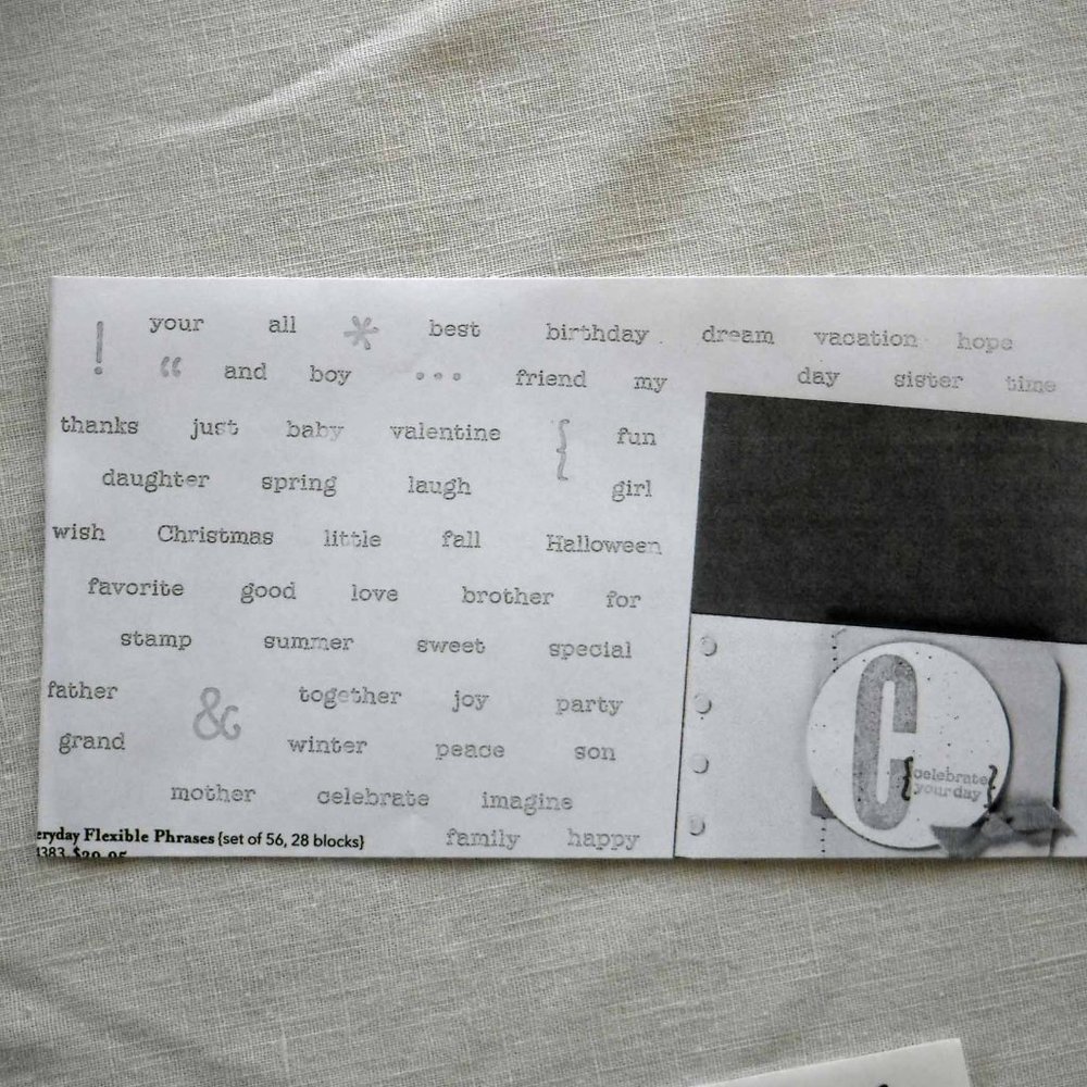 Stampin' Up! Everyday Flexible Phrases Stamp Set